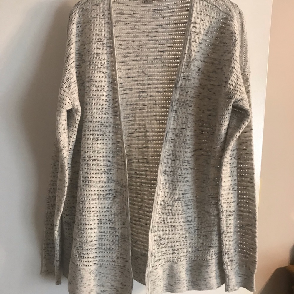 Ann Taylor Loft open cardigan size large